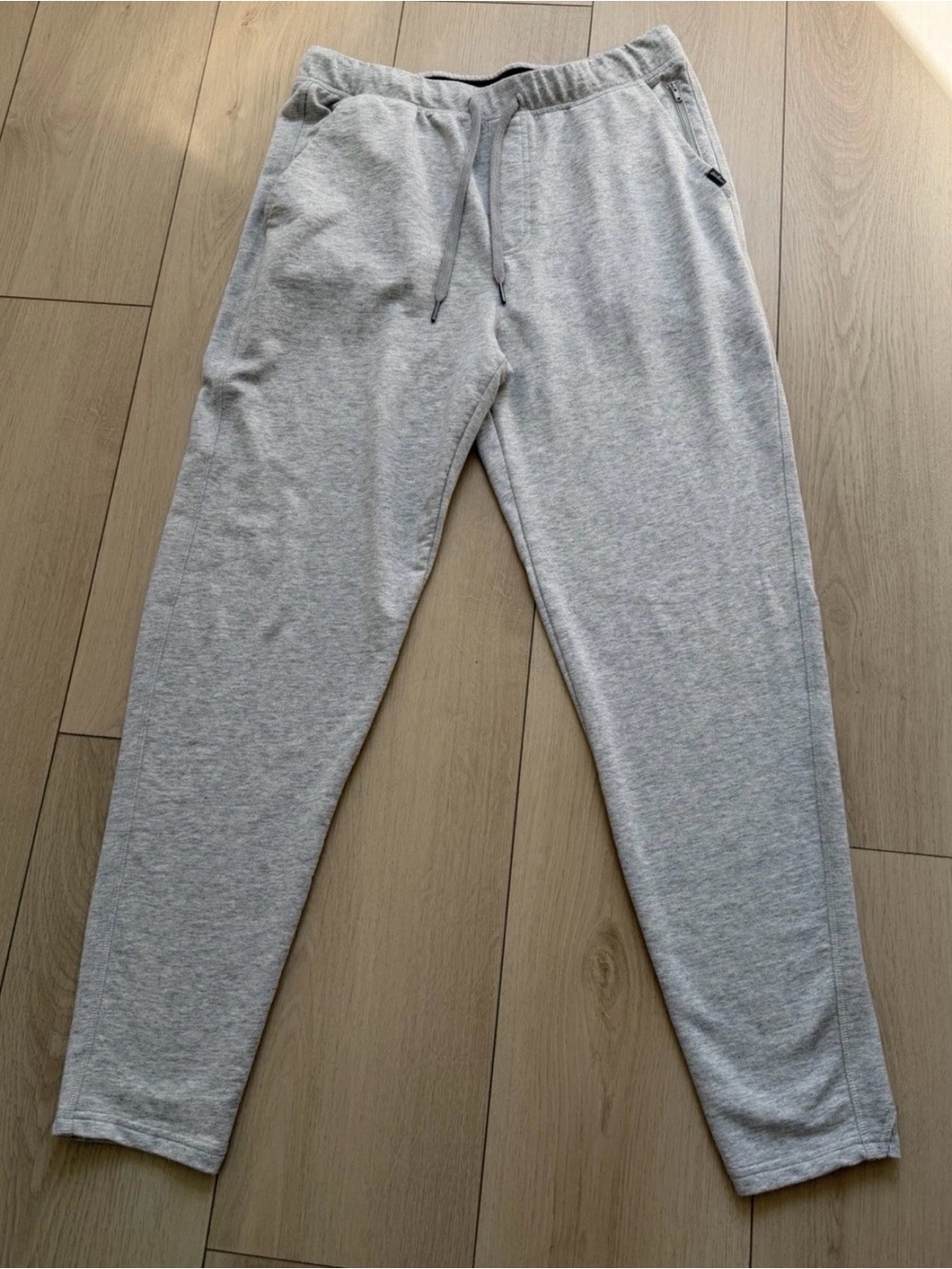 Eddie Bauer Light Gray Men’s Jogger Sweatpants - Drawstring Casual Pants